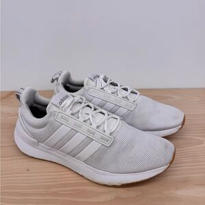 Adidas Men's Cloud Foam Super White Athletic Shoes